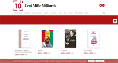 Desktop Screenshot of centmillemilliards.com