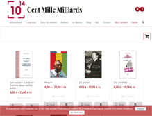 Tablet Screenshot of centmillemilliards.com